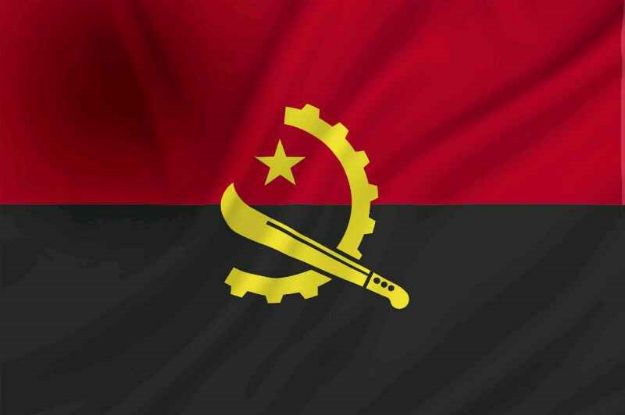 Vlag Angola - 100x150cm Spun-Poly